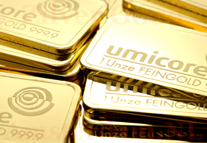 Umicore Feingold goudbaar verkopen bij Zilver Goud Amsterdam