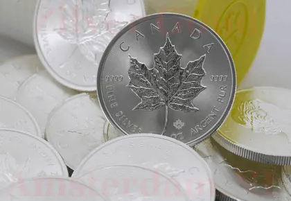 Zilveren Maple Leaf inkoop