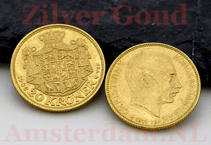 20 Kronen Denemarken goud inkoop